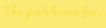 Image with Font Color F9E559 and Background Color FBEA74
